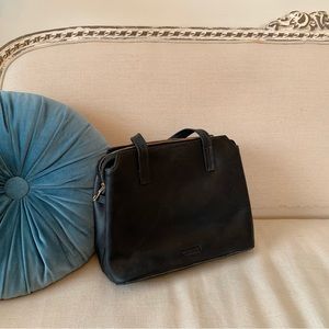 Parker Clay Napa Handbag (Black)